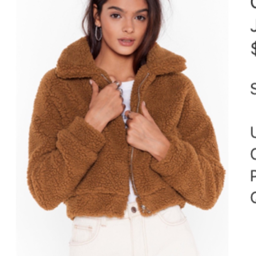 Nasty Gal Teddy Coat